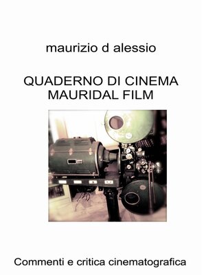 cover image of QUADERNO DI CINEMA MAURIDAL FILM